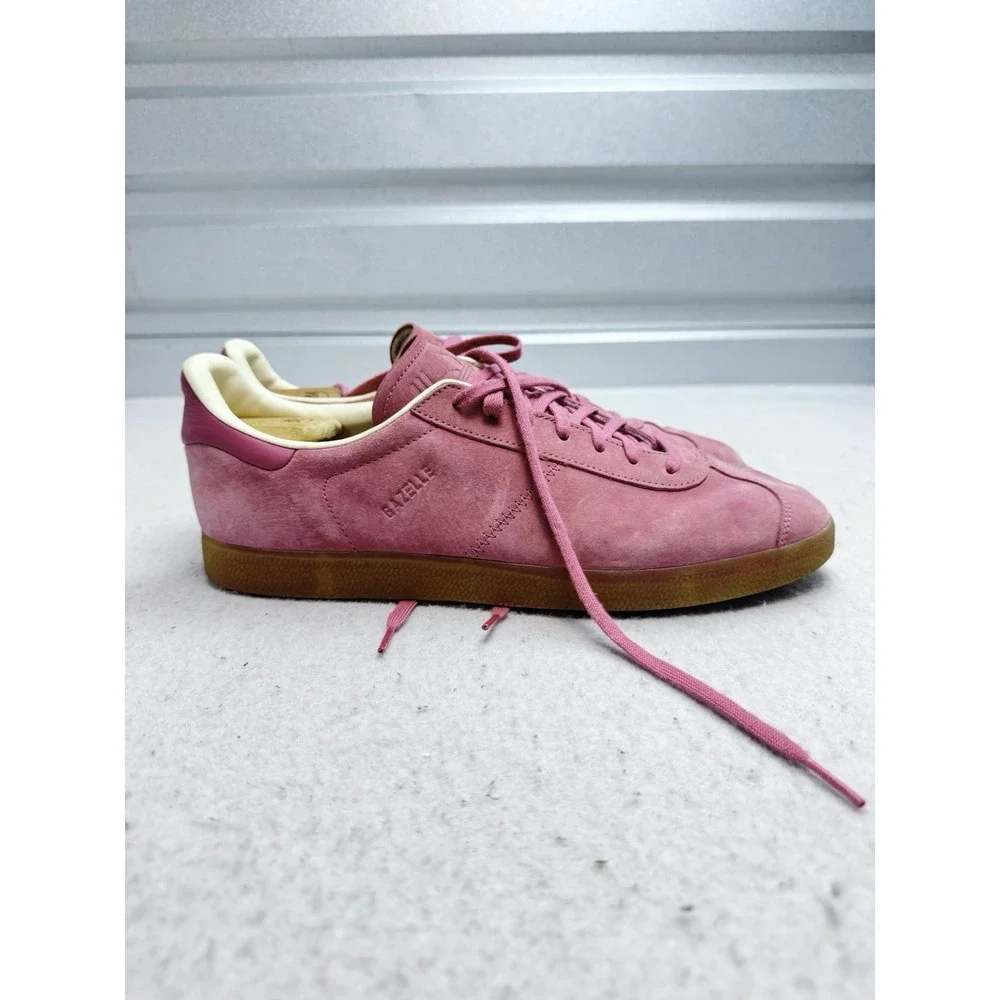Adidas Gazelle Trace Maroon Gum Lace Up Men's Sneaker Size 12  Art BD7489